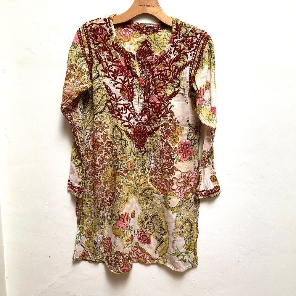 Antik Batik Cover Up Beach Cover Up euc